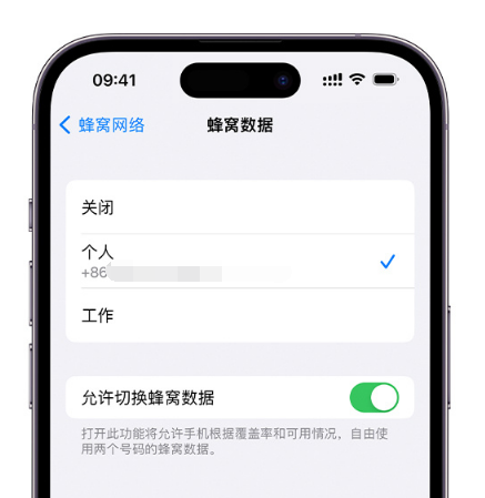 辉县苹果维修服务分享如何在iPhone上使用双卡 